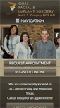 Mobile Screenshot of gregoryoralsurgery.com